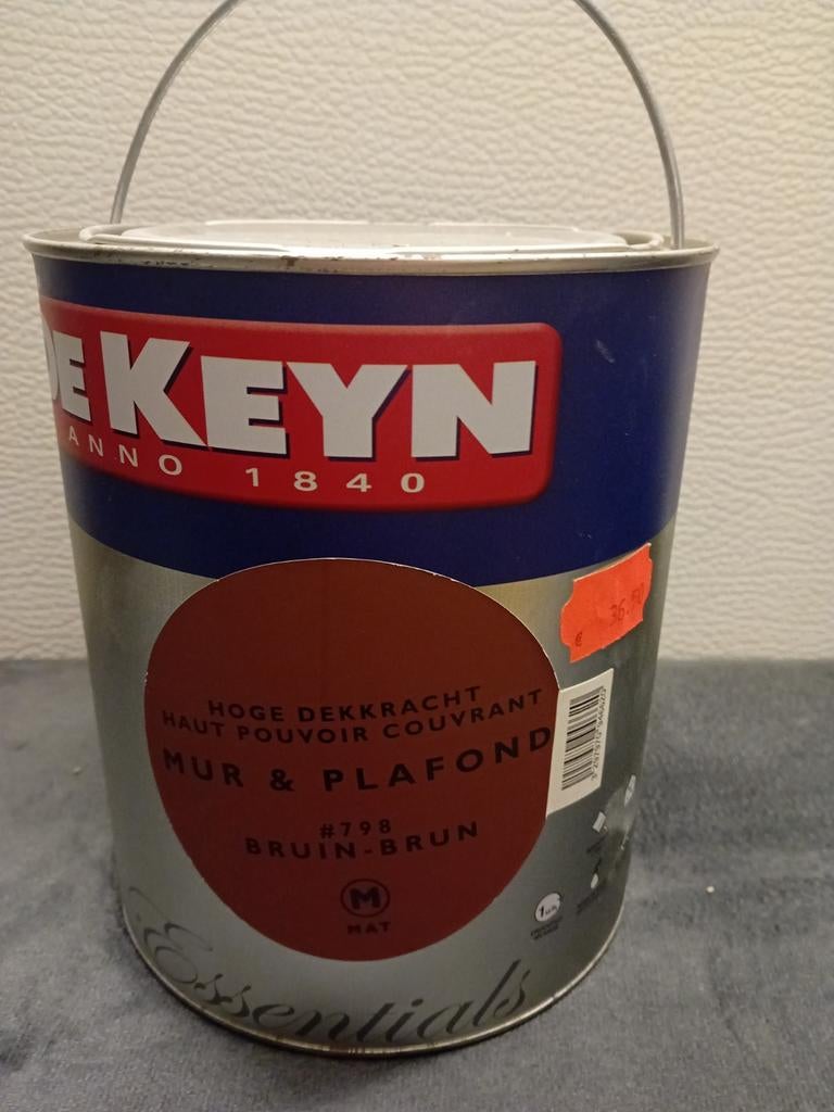 Peinture murale mate 798 brun chocolat, Enlèvement ou Envoi