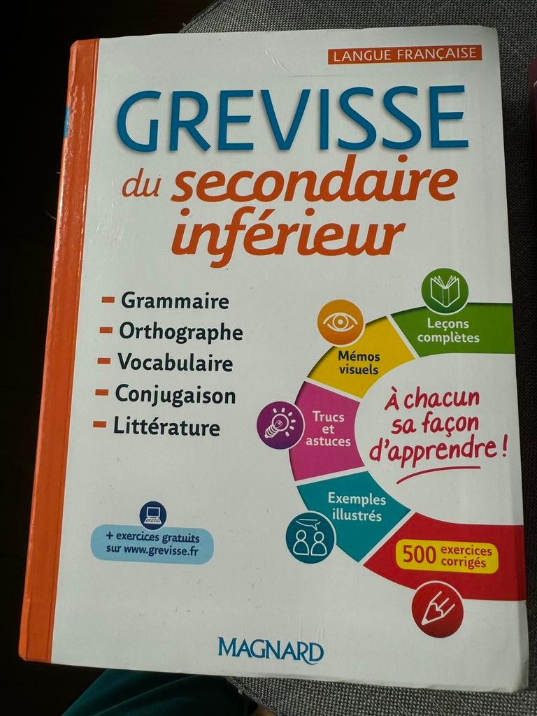 Grevisse du secondaire inférieur, Livres, Comme neuf