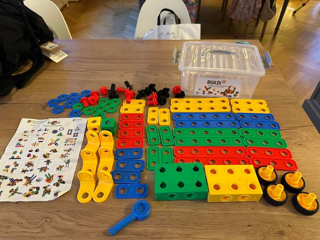 Jeu de construction etat parfait avec plan, Enlèvement ou Envoi, Comme neuf