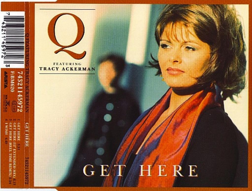 Q FEATURING TRACY ACKERMAN GET HERE CD SINGLE (OLETA ADAMS), Gebruikt, Verzenden, Maxi-single, Dance