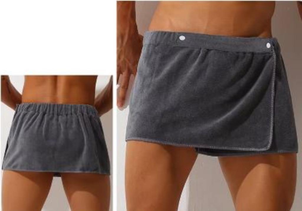 Serviette short peignoir pyjama homme, Enlèvement ou Envoi, Neuf