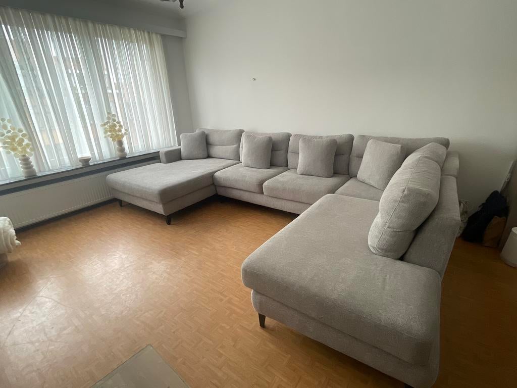 Grand Canapé gris 1000€, Maison & Meubles, Canapés | Coins salons complets, Enlèvement ou Envoi, Comme neuf