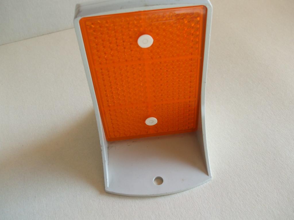 REFLECTOR KATOOG DUBBELZIJDIG ORANJE EN WIT, Ophalen of Verzenden, Nieuw