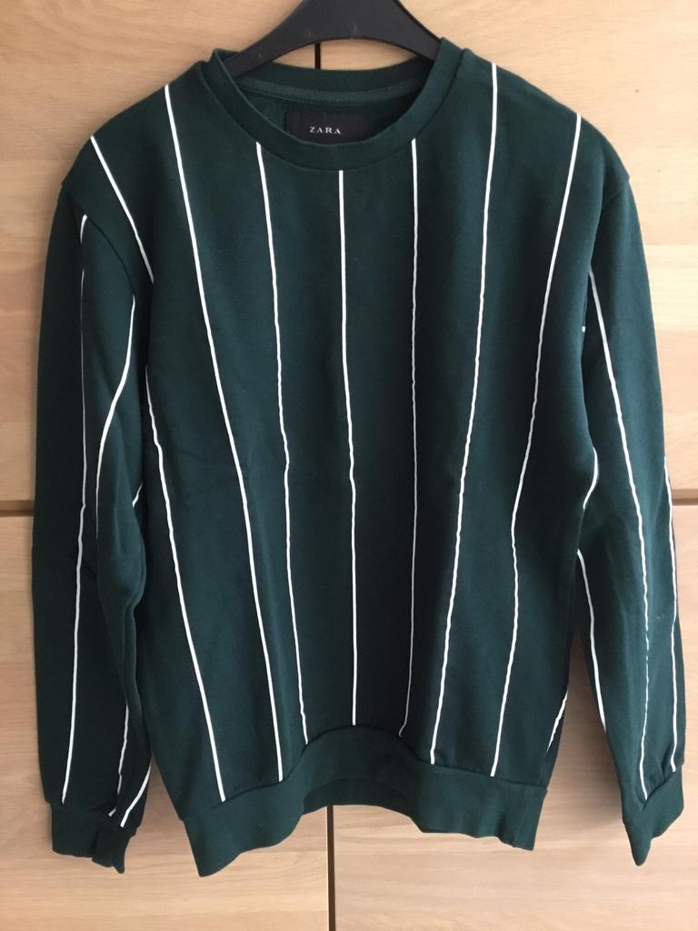 Trui/sweater ZARA, Kleding | Heren, Truien en Vesten, Ophalen of Verzenden, Zo goed als nieuw, Zara man, Groen