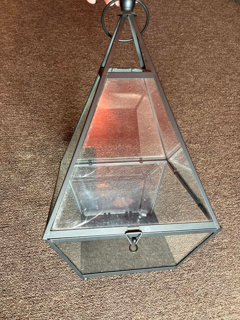 Glazen terrarium, Ophalen