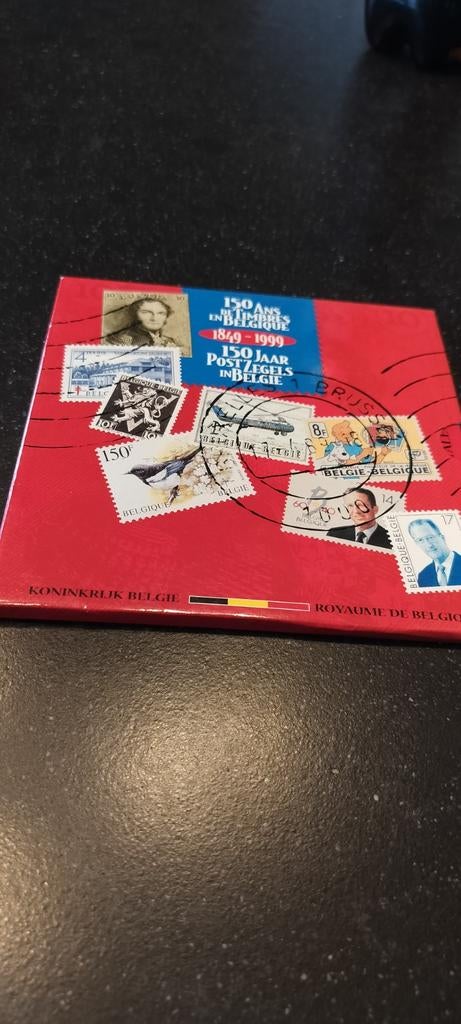 Belgische munten in verzamelmap, Enlèvement ou Envoi, Belgique