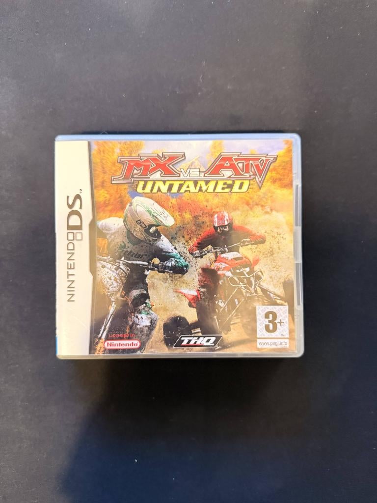 Nintendo DS: MX vs ATV Untamed – compleet (doosje + boekje), Enlèvement ou Envoi, Comme neuf, Course et Pilotage, À partir de 3 ans