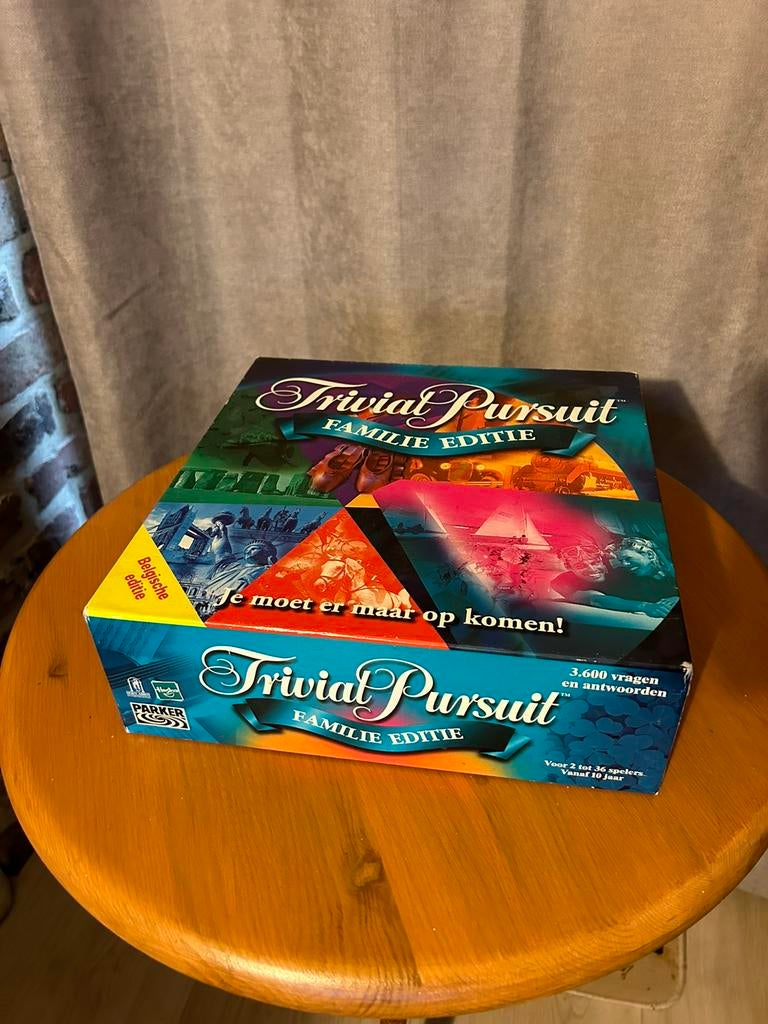 Trivial pursuit familie editie, Ophalen, Zo goed als nieuw