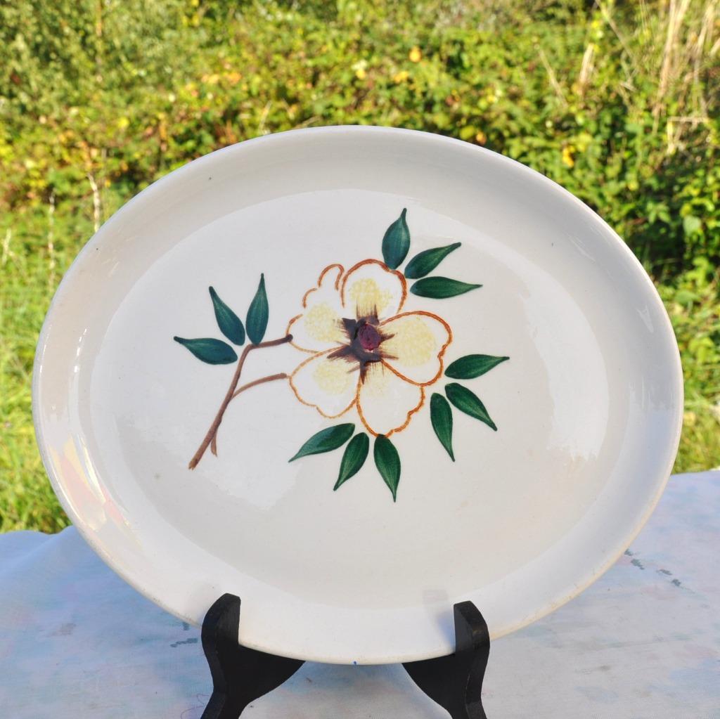 plat oval faïence ceranord, Enlèvement ou Envoi