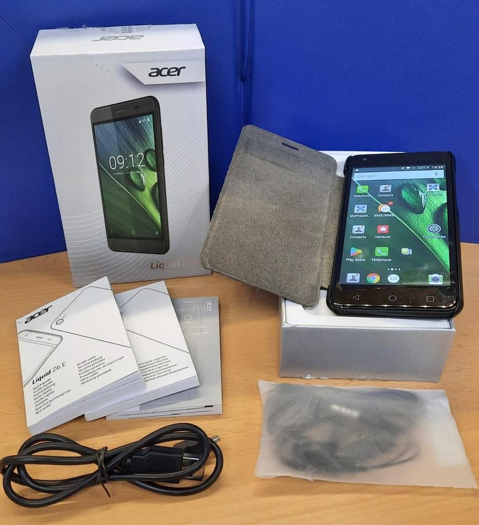 Smartphone Acer Liquid Z6E, Télécoms, Autres modèles, Enlèvement ou Envoi, 3 à 6 mégapixels, Écran tactile