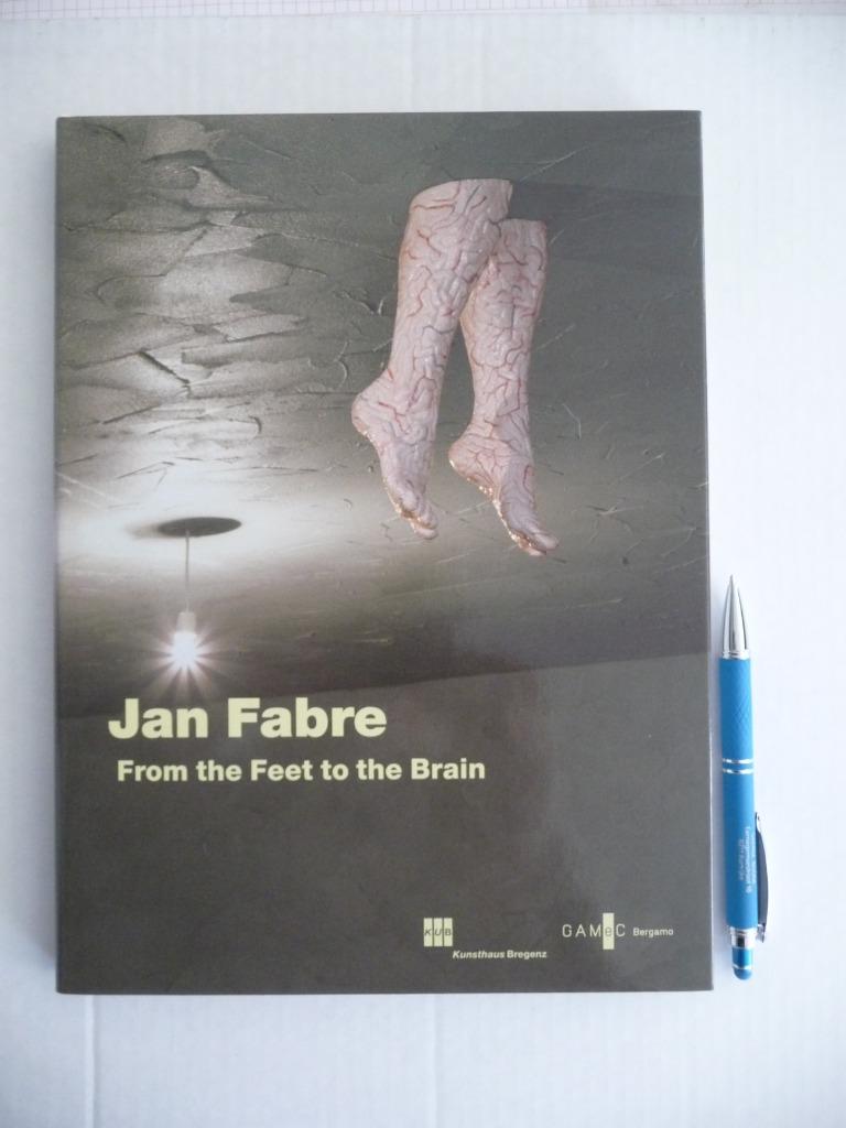 KUNSTBOEK JAN FABRE - FROM THE FEET TO THE BRAIN, Ophalen of Verzenden, Nieuw, Beeldhouwkunst