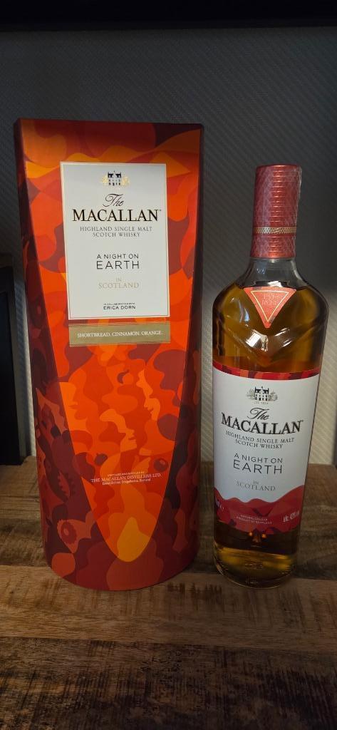 Macallan A Night on Earth in Scotland 2022, Verzamelen, Overige gebieden, Overige typen, Nieuw, Ophalen of Verzenden