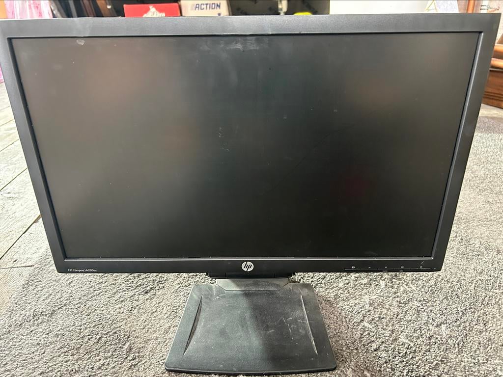 Hp Compaq LA 2306x scherm 📺 professioneel, Computers en Software, Ophalen, Zo goed als nieuw, In hoogte verstelbaar