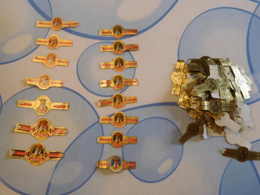 Bagues de fabricant de cigare Mercator, Enlèvement ou Envoi, Utilisé, Bagues de cigare