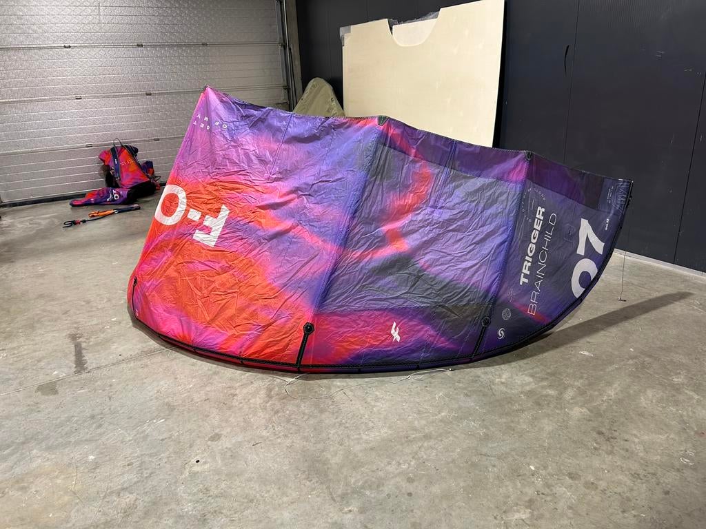 Fone Trigger Brainchild 7-8-10m 2025, Sports nautiques & Bateaux, Enlèvement ou Envoi, Comme neuf