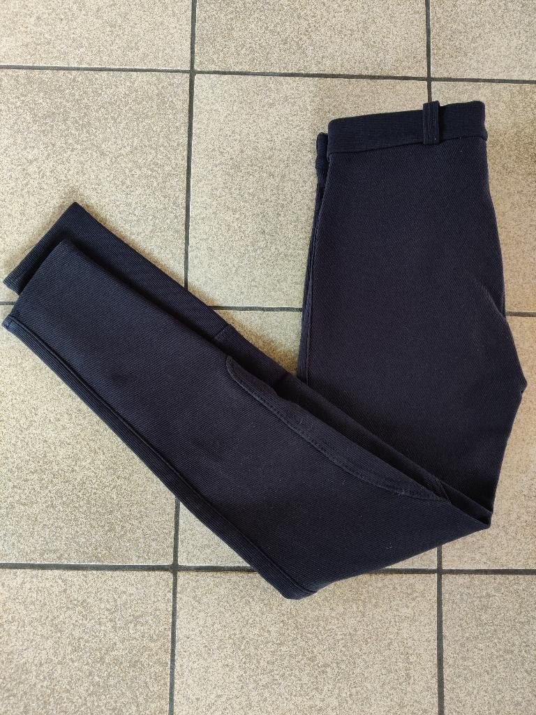 Zwarte rijbroek: horka ridingwear, Dieren en Toebehoren, Paardrijkleding, Kinderen, Bovenkleding, Ophalen of Verzenden