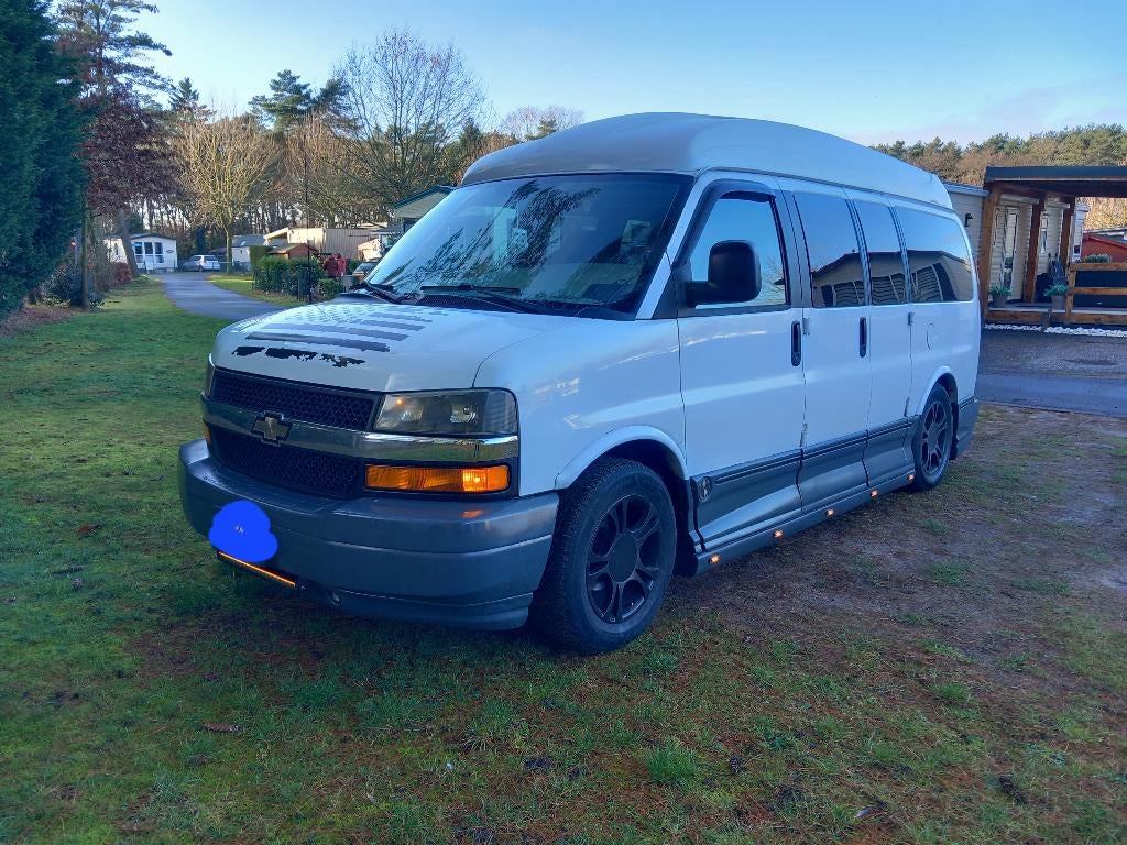 Chevrolet express 1500 2004  , camper, Auto's, Automaat, Achterwielaandrijving, Wit, Particulier