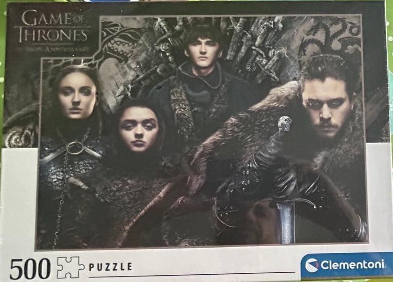 Puzzels Game Of Thrones - 500 en 1000 stukjes, Hobby & Loisirs créatifs, Enlèvement ou Envoi