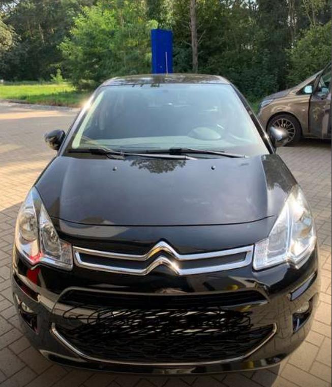 Zwart Citroen C3 1.2 Tech Turbo 110hp 109km Benzine, Autos, Citroën, Particulier, Achat, C3