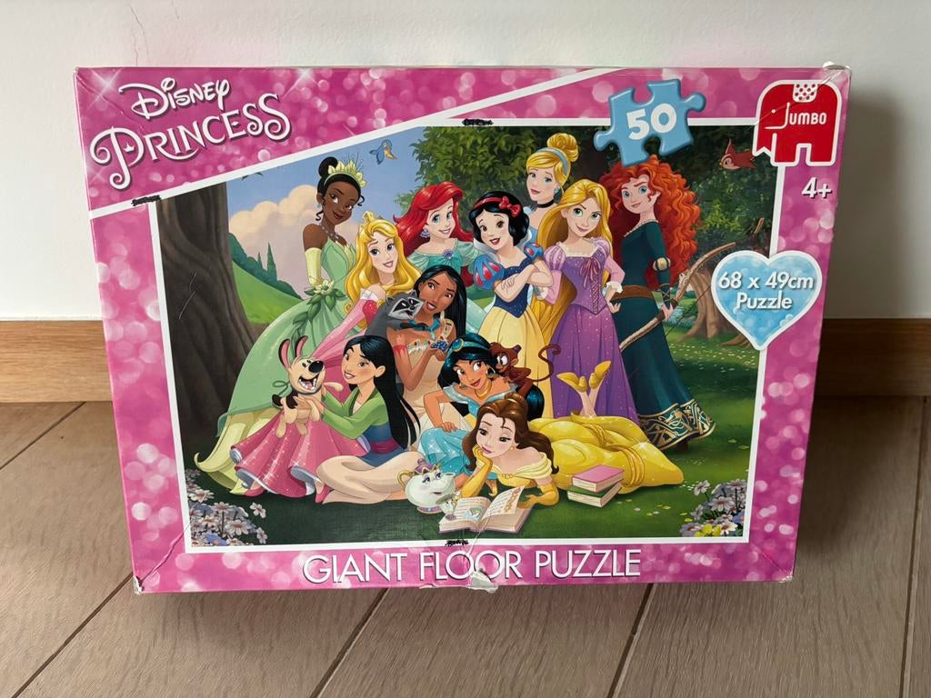Puzzel Disney - vloerpuzzel - 50 stukken, Kinderen en Baby's, Ophalen, Zo goed als nieuw