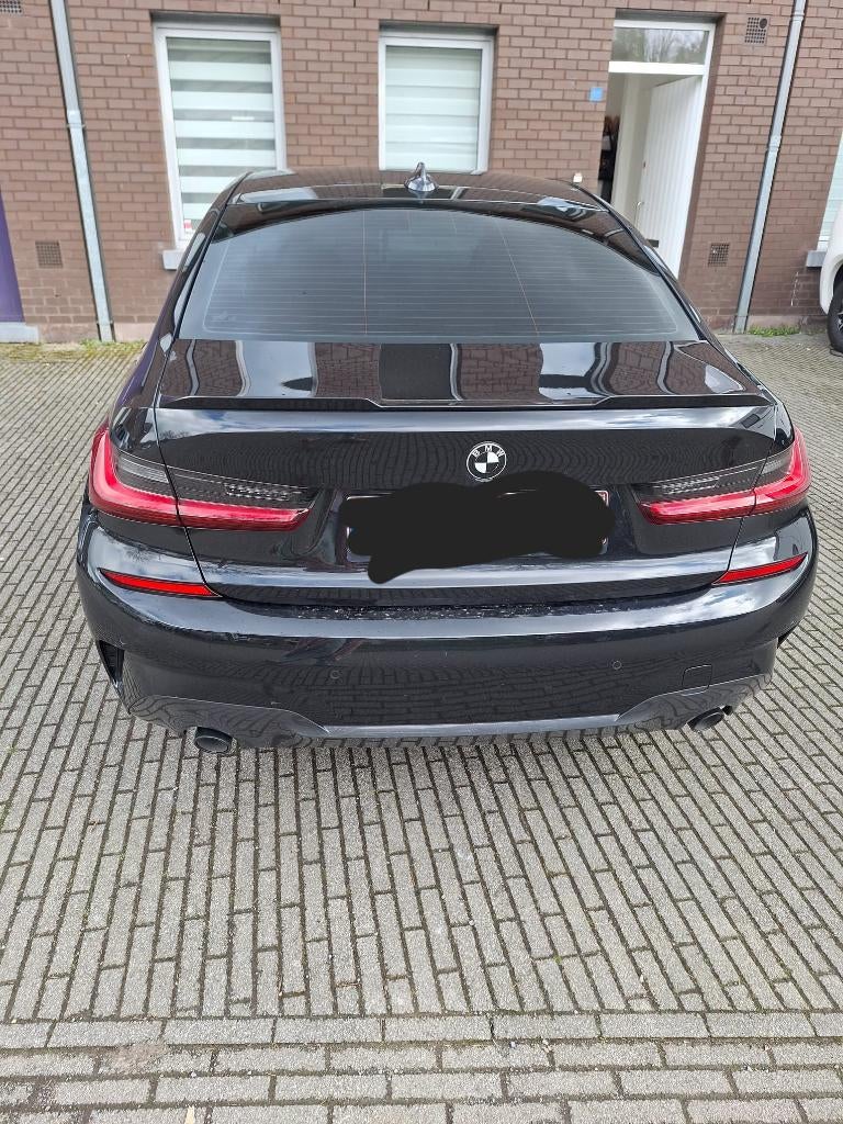 Bmw 318d G20, Auto's, BMW, Automaat, Zwart, Zwart, Android Auto
