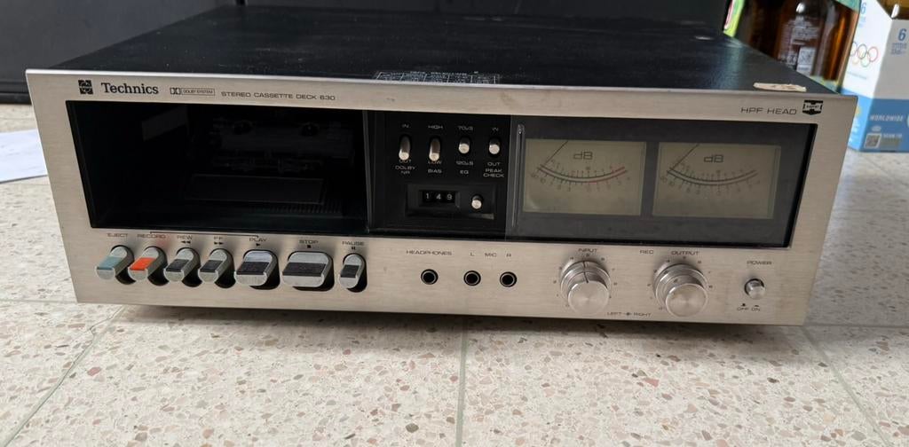 Technics RS-630AUS, Audio, Tv en Foto, Cassettedecks, Ophalen, Enkel