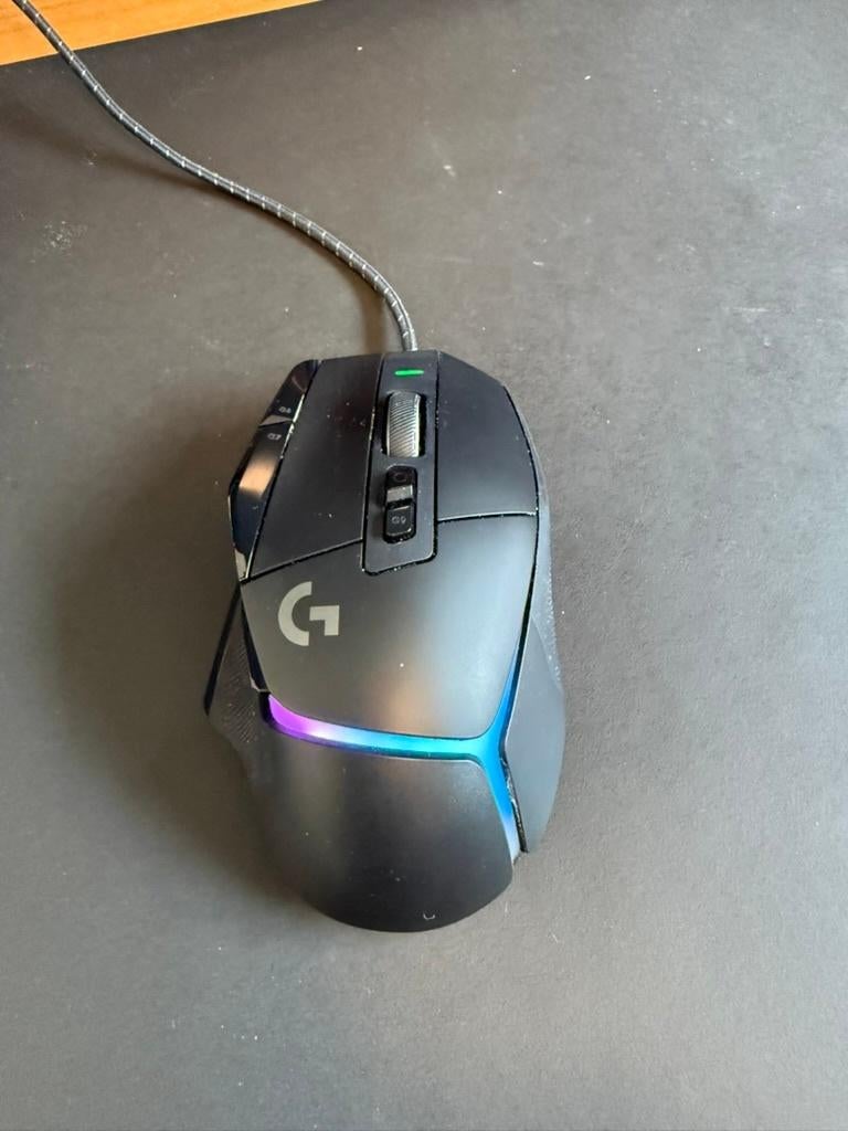 Logitech G502 X Plus LIGHTSPEED Wireless – Hero 25K Sensor, Computers en Software, Muizen, Muis, Gebruikt, Ophalen of Verzenden