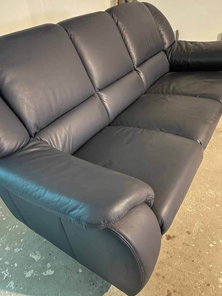 salon en cuir 3&2 place, Enlèvement, Neuf, Quatre personnes ou plus, Cuir