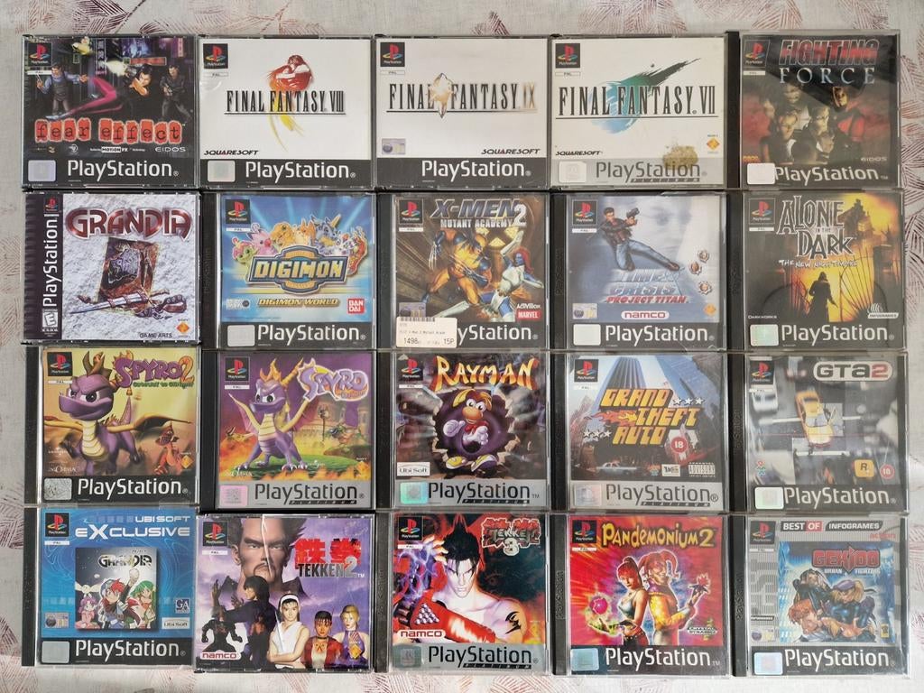 Verschillende Ps1 games. Game, Games en Spelcomputers, Games | Sony PlayStation 1, Ophalen