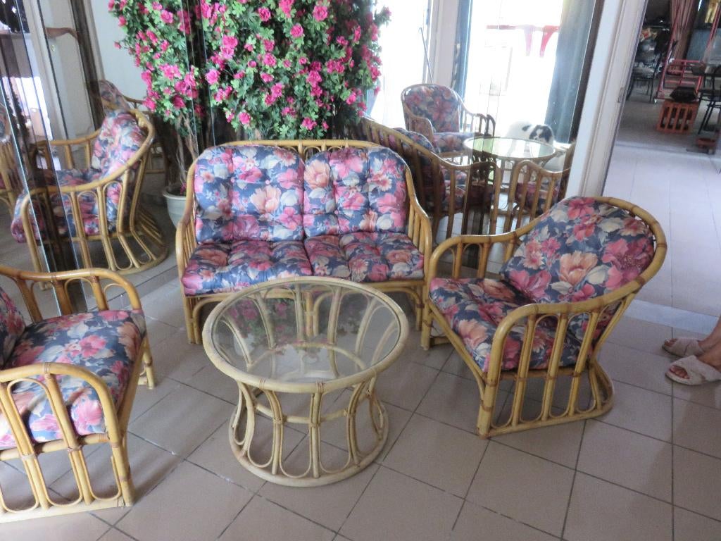 rotanzetels, Huis en Inrichting, Ophalen, Zo goed als nieuw, Eenpersoons