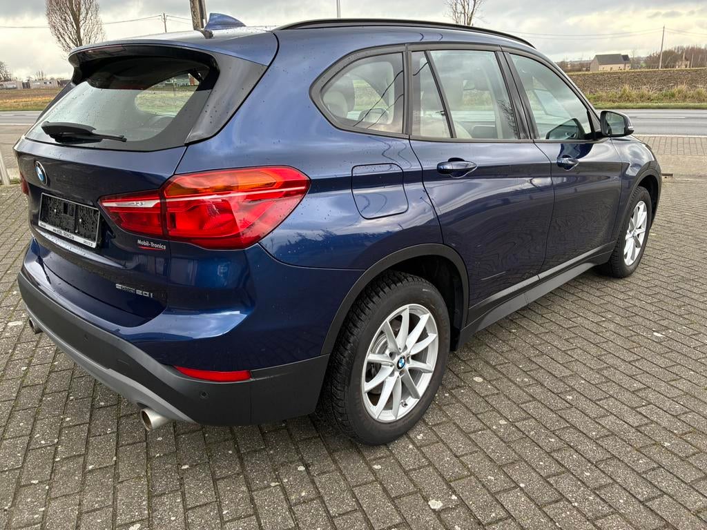 BMW X1 20i ,  Automaat, Auto's, BMW, 4 cilinders, Blauw, Leder, 5 zetels