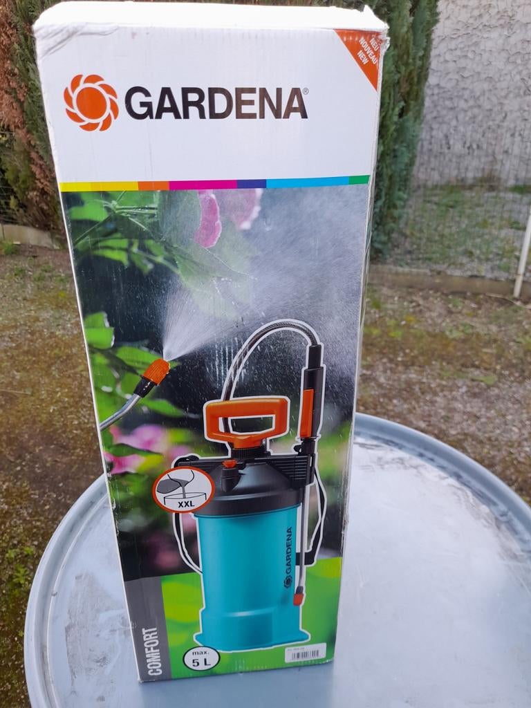 Gardena drukspuit 5l, Tuin en Terras, Ophalen