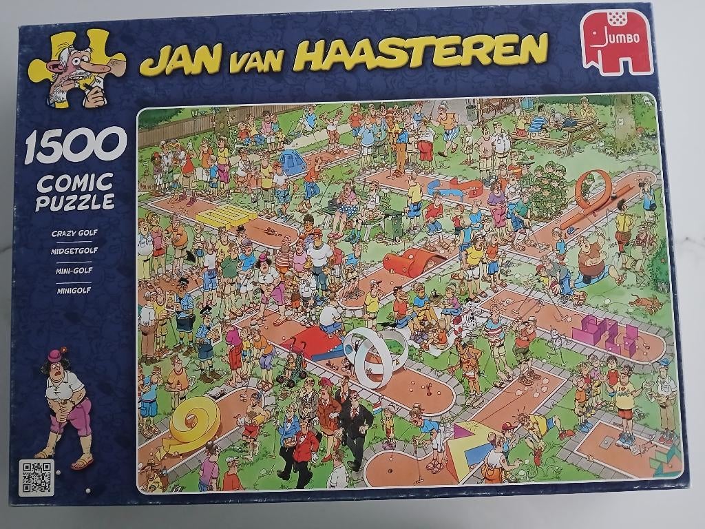 Puzzel Jan van Haasteren 1500 stukjes, Hobby en Vrije tijd, Ophalen, 500 t/m 1500 stukjes, Zo goed als nieuw, Legpuzzel
