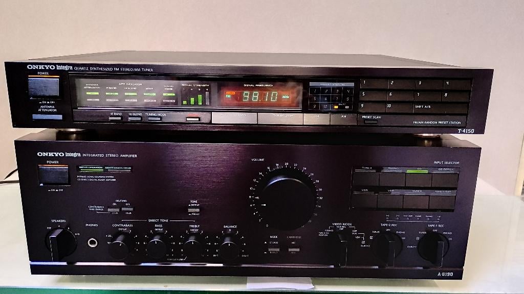 Onkyo T-4150 "INTEGRA" TOP-TUNER •, Audio, Tv en Foto, Tuners, Ophalen of Verzenden