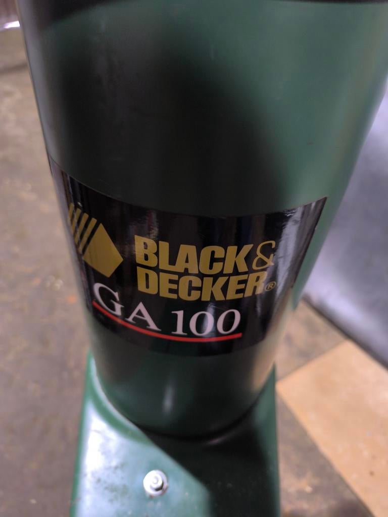 black en decker ga100, Enlèvement