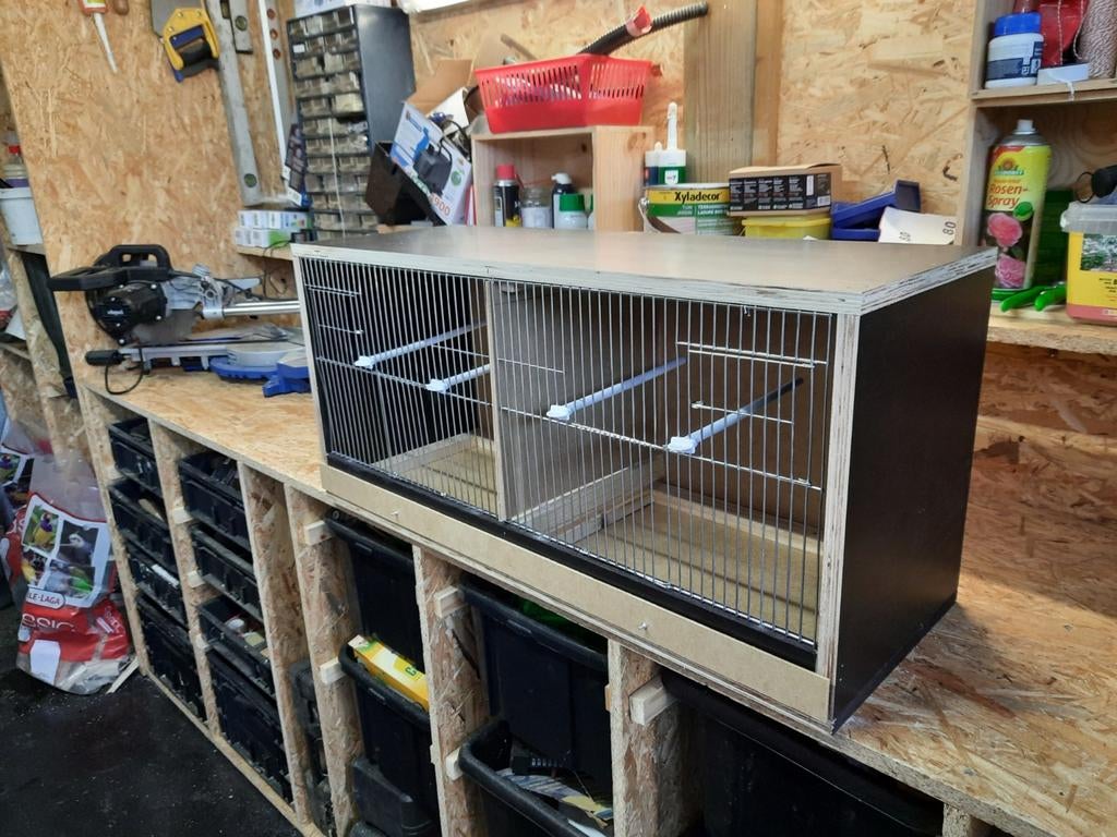 Nieuw vogelkooi, Ophalen, Nieuw, Hout, Broedkooi of Kweekkooi