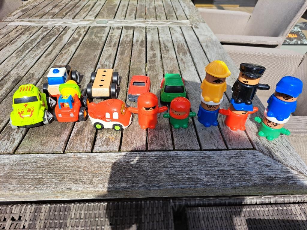 Speelgoed auto's en grote popjes, Kinderen en Baby's, Speelgoed |Speelgoedvoertuigen, Ophalen, Gebruikt