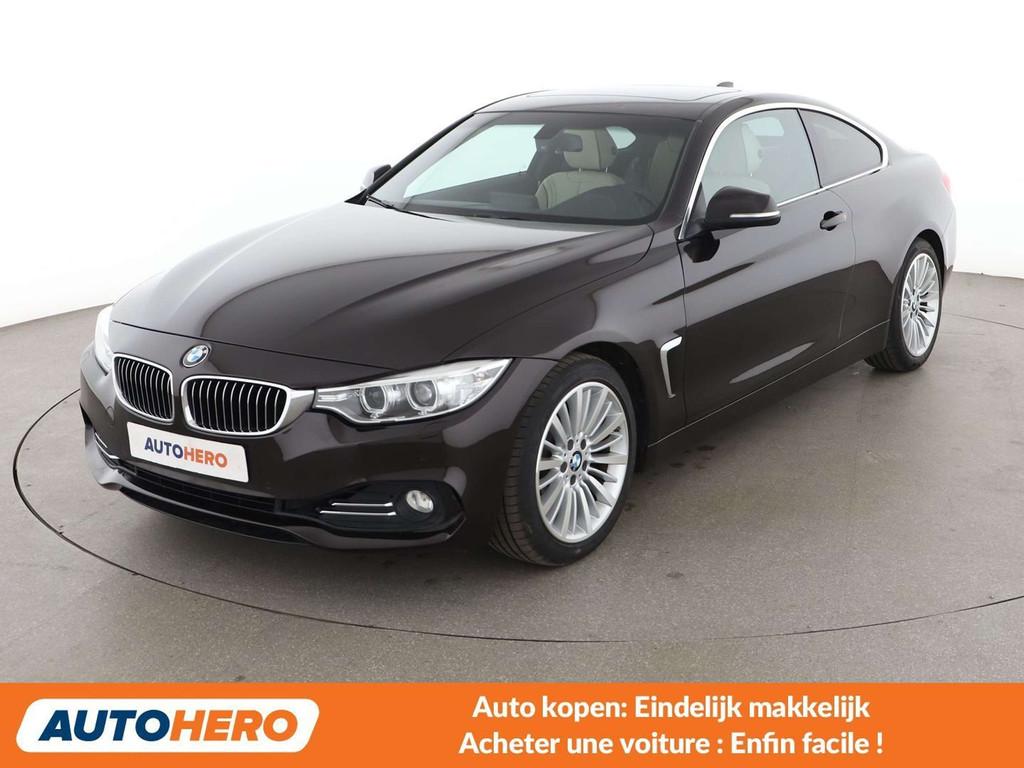 BMW 4 Serie 420 420i Luxury Line (bj 2016, automaat), Auto's, BMW, Automaat, Achterwielaandrijving, Bruin, 1570 kg