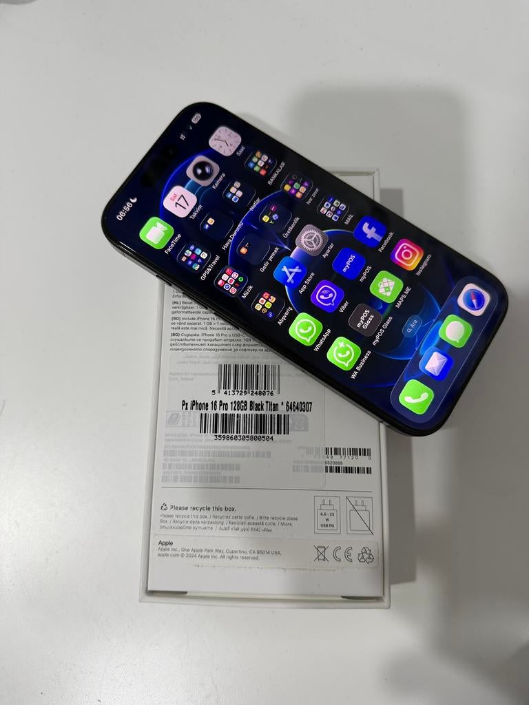 İphone 16 pro 128gb, Telecommunicatie, Ophalen, Zo goed als nieuw