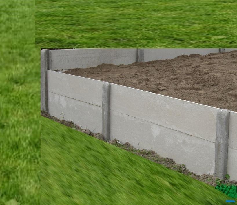 keerwandplaten keerwand grondkering platen wand kering muur, Tuin en Terras, Ophalen of Verzenden, 50 cm of meer, Beton, 25 cm of meer