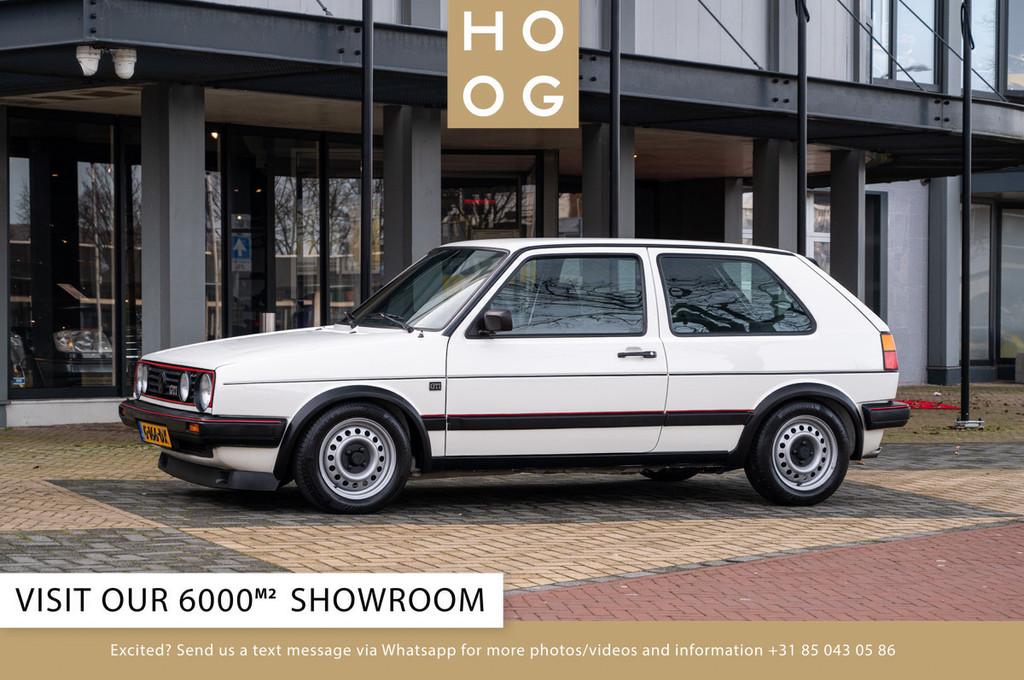 Volkswagen Golf Mk2 GTI (bj 1989), Stof, Volkswagen, Wit, Bedrijf