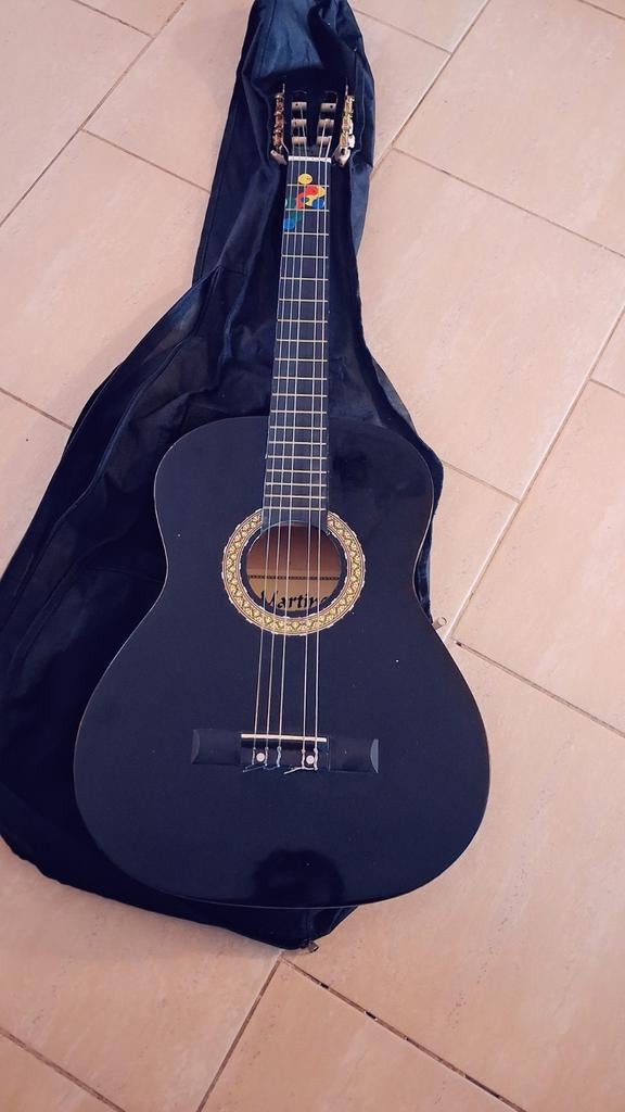 Linkshandige  gitaar 3/4 met opbergzak, Muziek en Instrumenten, Snaarinstrumenten | Gitaren | Akoestisch, Ophalen