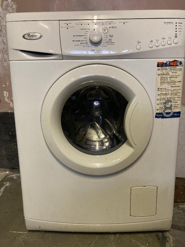 Wasmachine Whirlpool klasse AA 5kg, Electroménager, Lave-linge, Classe énergétique A ou plus économe, 4 à 6 kg, 1600 tours ou plus