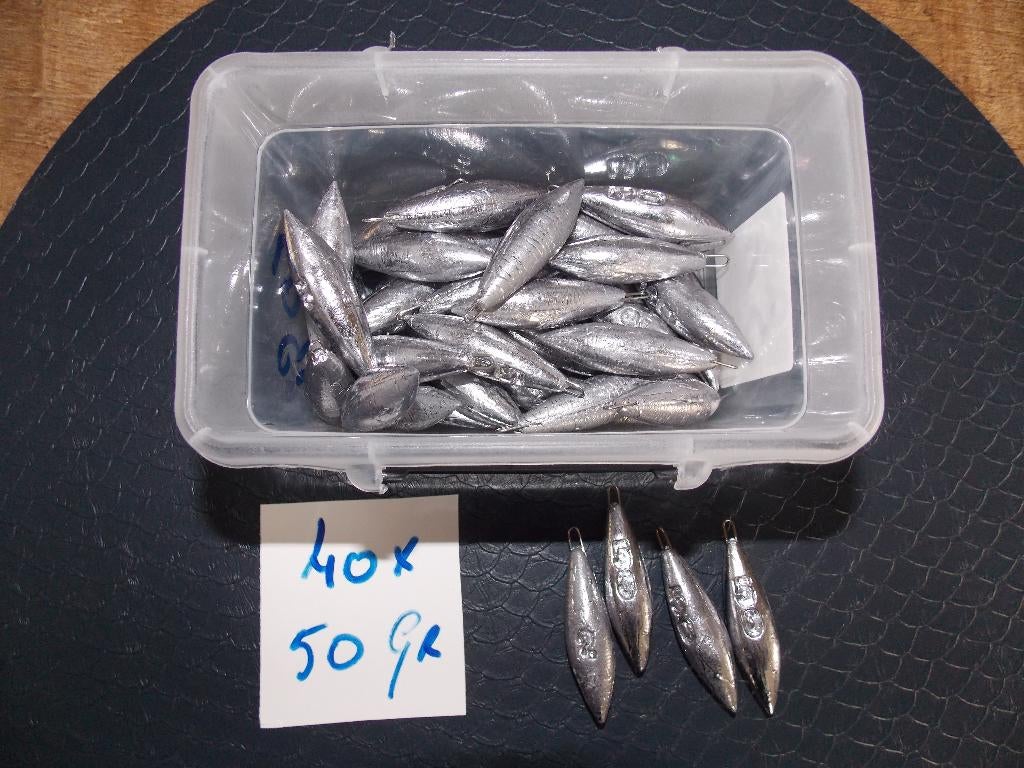 Plomb Torpedo 50 g ou 77 grammes, Enlèvement ou Envoi, Neuf, Ensemble complet