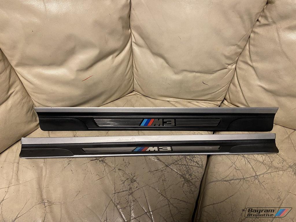 Bmw E46 coupe M3 instaplijsten oem 3-serie instaplijsten M, Gebruikt, -, -, Ophalen of Verzenden