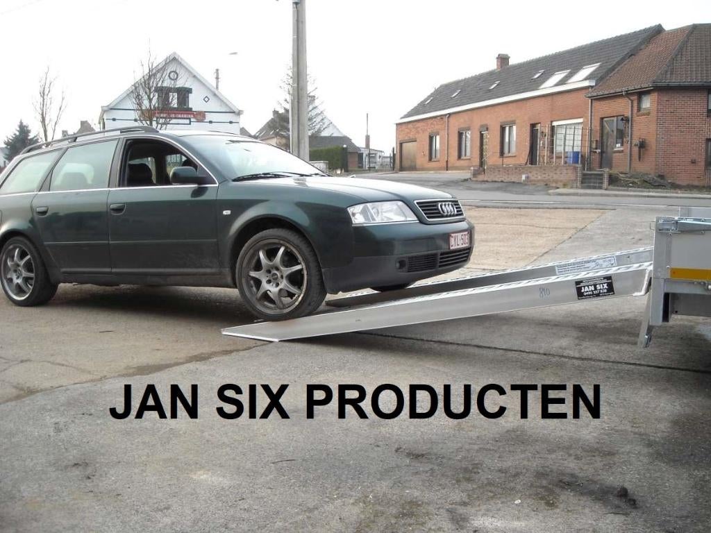 Alu. oprijplaten 3500 x 360 cap 4580 kg / paar bij wielbasis, Enlèvement