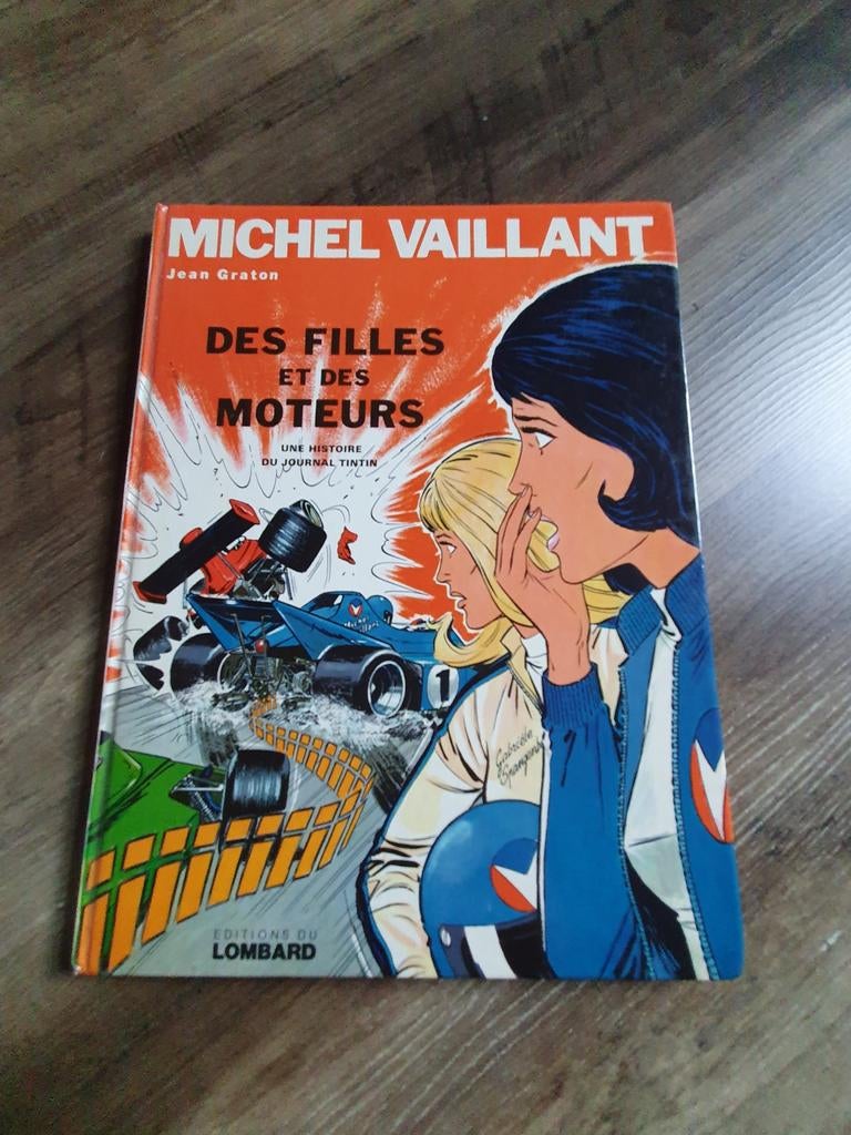 Michel vaillant T25 des filles et des moteurs EO 1974, Livres, BD, Enlèvement ou Envoi