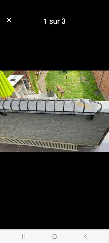 Garde de corp, Jardin & Terrasse, Enlèvement, Utilisé