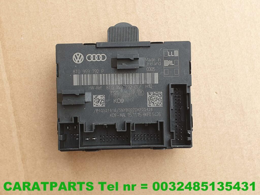 8T0959792P A4 S4 RS4 portierregelapparaat RS5 S5 A5, Auto-onderdelen, Fabrikant BV, Gebruikt, Info@fabrikant.eu, Fabrikantstraat 1
1000 AA  Amsterdam, NL