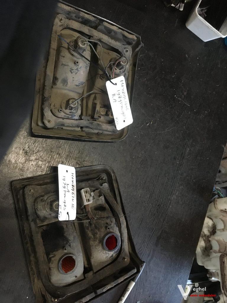 Honda Civic 1979 tm 1983 Achterlicht Links of rechts, -, Utilisé, -, -